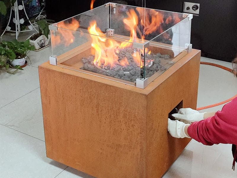 <h3>Fire Pits & Fire Tables - Corten Steel - AMS Fireplace, Inc</h3>
